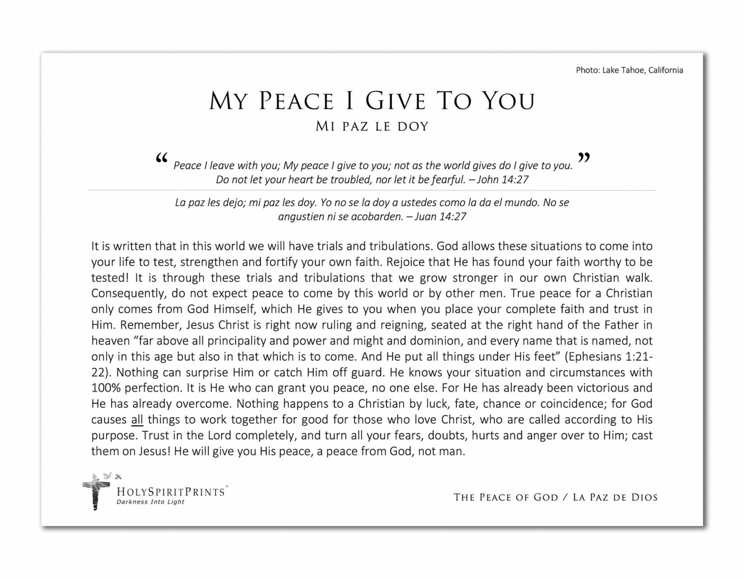 The Peace of God - Image 4